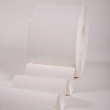 Rouleau 50m lanière PVC Standard blanc opaque 200mm x 2mm
