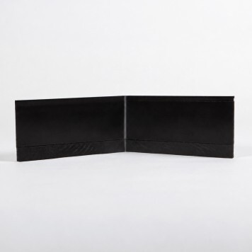 Angle interne pour plinthe Polyéthylène noire dos