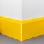 Angle externe pour Plinthe Polyéthylène jaune monté