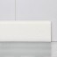 Plinthe en Polyéthylène blanche montée epaisseur 10 mm
