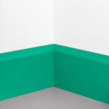 Angle interne pour plinthe Polyéthylène verte monté