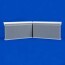 Angle interne pour plinthe Polyéthylène grise face