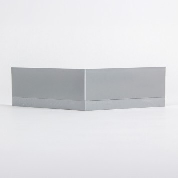 Angle interne pour plinthe Polyéthylène grise dos