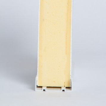 U de sol PVC avec panneau sandwich isolant 60 mm