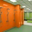 Panneau mural décoratif brillant jaune Altro Whiterock Orange Juicy Lucy pour salle de bain 2