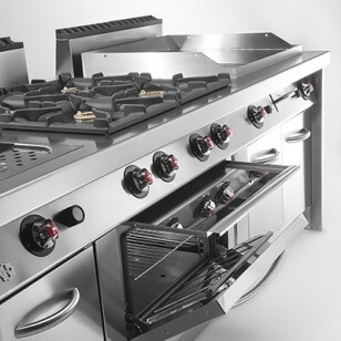 Ensemble de cuisson pour food truck