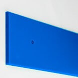 Polyéthylène Bleu RAL 5017 alimentaire, épaisseur 20 mm
