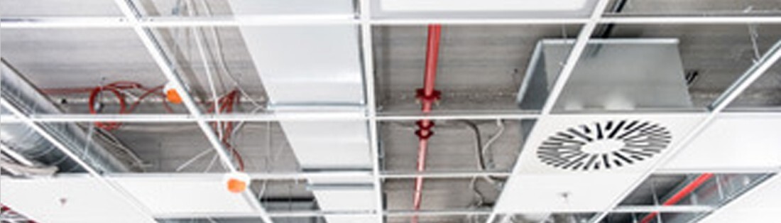 faux plafond avec ventilation