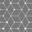Dalles acoustiques Zinc avec motif cube 2D