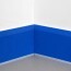 Angle interne pour plinthe Polyéthylène bleue monté