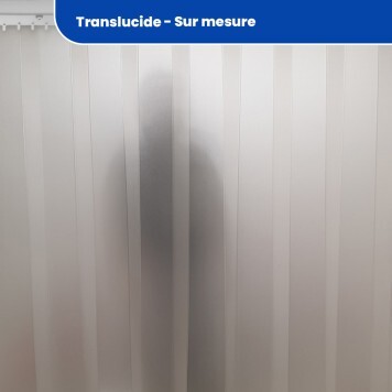 Rideau standard translucide sur mesure (780) 2