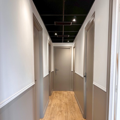 Plafond couloir après rénovation 2