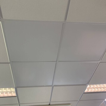 Dalle Faux plafond PVC 5mm mate 595x595mm