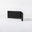 Angle externe pour Plinthe Polyéthylène noire tranche