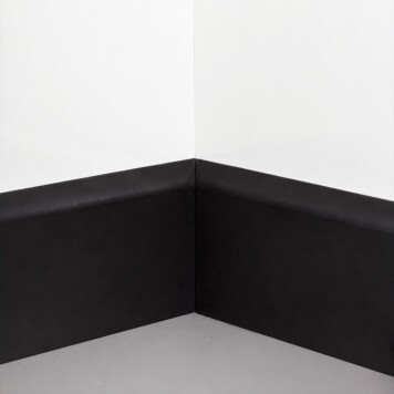 Angle interne pour plinthe Polyéthylène noire monté