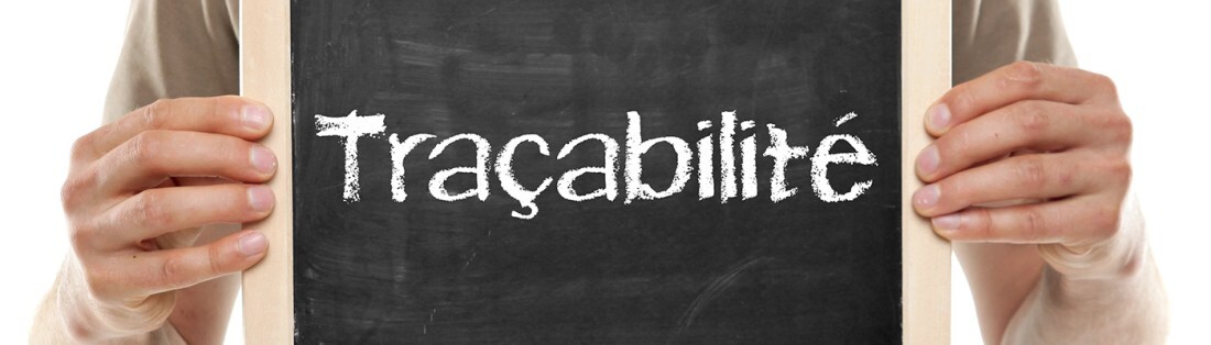 panneau craie tracabilité