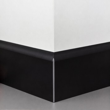 Angle externe pour Plinthe Polyéthylène noire monté