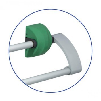 Option Barre anti-panique Fermod 2114 HP intégrée à une Porte schéma