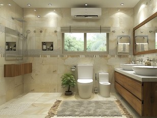 salle de bain italienne
