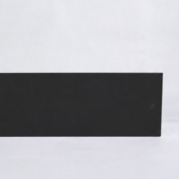 Lisse de protection PEHD noire dos