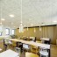 dalle faux plafond ombelle dune cantine
