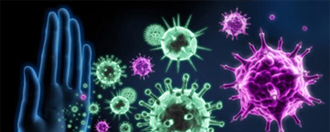 Virus et bactéries stoppés