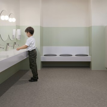 Panneau mural décoratif intérieur PVC Satiné Vert "Serenity" Altro Whiterock Satins pour salle de bains 4