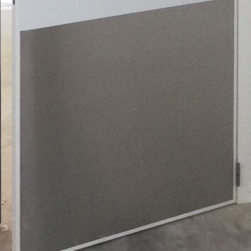 Protection basse pour porte en Inox