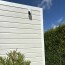 Cornières finitions abri extérieur blanc