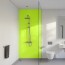 Panneau mural décoratif brillant jaune Altro Whiterock Vert Key Lime pour salle de bain