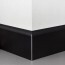Angle externe pour Plinthe Polyéthylène noire monté