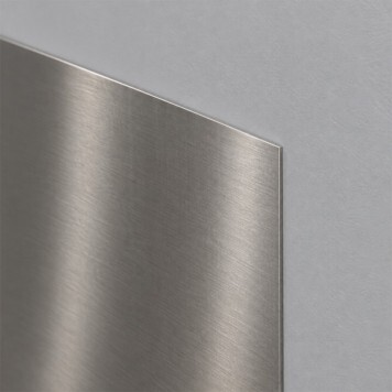 plaque en inox 100 x 122