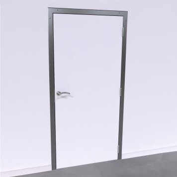 Porte pivotante de Service Semi Isotherme Coupe feu 2 sens 30 min - 1 Vantail -  Ouverture Tirant Droit