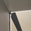 Congé d'angle interne noir pour plaques épaisseur 2-3 mm en situation