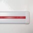 cache vis pvc rouge monté a