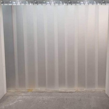 Rideau translucide recouvrement 100%