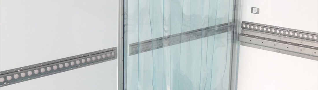 rideau chambre froide