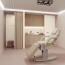 Réalisation cabinet médical avec Panneau mural décoratif intérieur PVC Satiné Beige "Oyster" Altro Whiterock Satins
