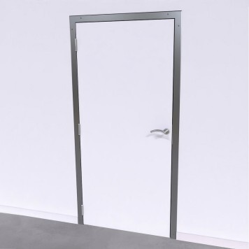 Porte pivotante de Service Semi Isotherme Coupe feu 2 sens 30 min - 1 Vantail -  Ouverture Tirant Gauche