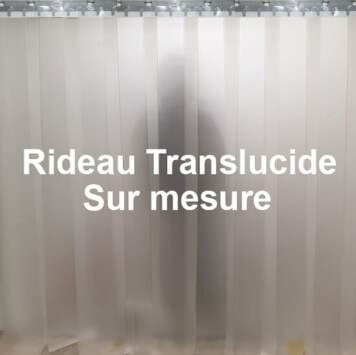 Rideau standard translucide sur mesure (780)