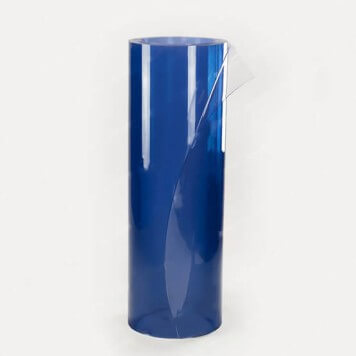 Rouleau PVC souple azuré bleu 1000x2 longueur 20m