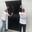 Plaque PVC noire 2.5 mm satinee pour renover vos murs souple