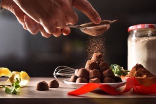 Truffe en chocolat 