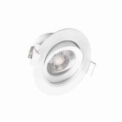 Spot LED SMD orientable blanc - 5W - 380lm - 4000K - IP20