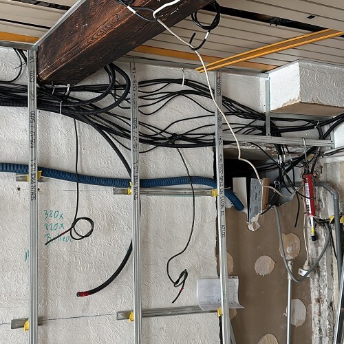 Avant rénovation d'une boutique
