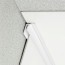 Congé d'angle interne blanc pure innocence pour plaques PVC épaisseur 2-3 mm en situation