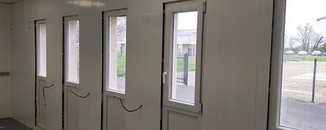 espace de traiteur rénové avec des solutions Nelinkia