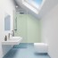 Panneau mural décoratif intérieur PVC Satiné Vert "Serenity" Altro Whiterock Satins pour salle de bains 2