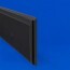 Lisse de protection PEHD noire tranche a