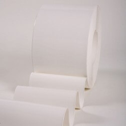 Lanière PVC Standard blanc opaque 200mm x 2mm au mètre